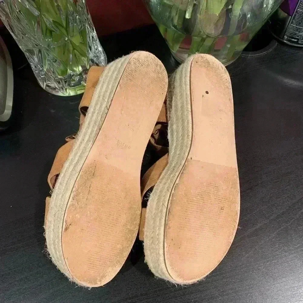 Urban Outfitters Brown Platform Sandals